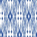 Ikat Ogee Background