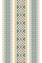 Ikat pattern Ethnic textile tribal American African fabric geometric motif mandalas native boho bohemian carpet aztec india Asia Royalty Free Stock Photo