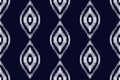 ikat pattern Ethnic Tribal textile American African Aztec geometric fabric native bohemian boho motif mandalas carpet ind Royalty Free Stock Photo
