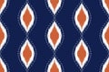 ikat pattern Ethnic Tribal textile American African Aztec geometric fabric native bohemian boho motif mandalas carpet . Royalty Free Stock Photo