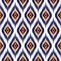 Ikat pattern textile fabric ethnic tribal motif mandalas geometric native boho bohemian carpet aztec American