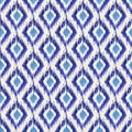 Ikat seamless pattern