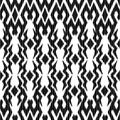 Ikat Seamless Pattern Design for Fabric