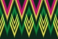 Ikat style j-pec image seamless background comfortable style Suitable for printing on fabrics, textures, textiles, wallpaper,