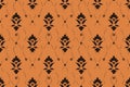 Ikat tribal Indian seamless pattern. African American oriental traditional vector illustrations. Embroidery style.