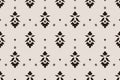 Ikat tribal Indian seamless pattern. African American oriental traditional vector illustrations. Embroidery style.