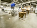 Ikea furniture store, inside shopping area
