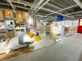 Ikea furniture store, inside shopping area