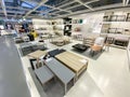 Ikea furniture store, inside shopping area