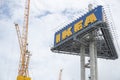 IKEA largest furniture store chain from Sweden construction expand new area in Thailand at Central Plaza Westgate.,07 June 2020,