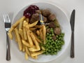 IKEA meat balls on plate