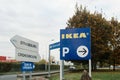 Ikea Parking sign - visiting furniture store