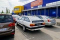 Ikea Parking with vintate Audi 100 CS quattro