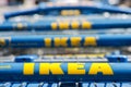 Ikea shopping carts