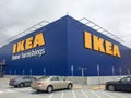 Ikea store building exterior entrance