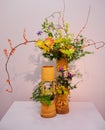 Ikebana. Flower arrangement Royalty Free Stock Photo