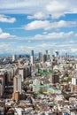Ikebukuro skyline in Tokyo Royalty Free Stock Photo