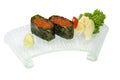 Ikura sushi Royalty Free Stock Photo