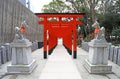 Ikuta Shrine in Kobe, Japan.