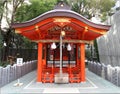 Ikuta Shrine in Kobe, Japan.