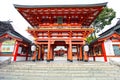 Ikuta Shrine in Kobe, Japan.