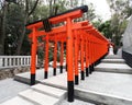 Ikuta Shrine in Kobe, Japan.