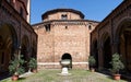 Il cortile di Pilato, the courtyard of Pilate, in Basilica of Santo Stefano. Bologna, Italy.