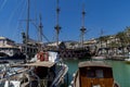 Il Galeone Neptune pirate ship in Genoa, Italy