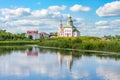 Il`inskaya church on the bank of the river Kamenka in Suzdal