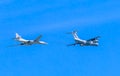 Il-78 (Midas) aerial tanker and Tu-160 (Blackjack)