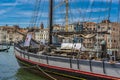 Il Nuovo Trionfo, last working trabaccolo sailing ship in Venice, Italy