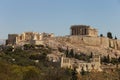 Il Partenone sull`Acropoli di Atene patrimonio dell`Unesco Royalty Free Stock Photo