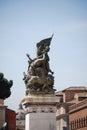 Il Vittoriano (The Altare della Patria) in Piazza Venezia, Rome, Italy Royalty Free Stock Photo