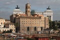 Il Vittoriano from Palatine Hill Royalty Free Stock Photo