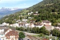 Ilanz (Glion), Switzerland Royalty Free Stock Photo