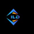 ILD abstract technology logo design on white background. ILD creative initials letter logo concept Royalty Free Stock Photo