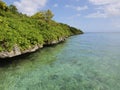 ile aux aigrettes on mauritius Royalty Free Stock Photo