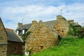 Ile de Brehat, France Coastal landscape at picturesque Ile de Brehat island in Cotes-d\'Armor department of Brittany, France