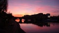 Ile de la Cite at Dawn Royalty Free Stock Photo