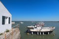 Ile de RÃÂ© harbor in village Loix Royalty Free Stock Photo