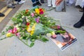 ILFORD, LONDON, ENGLAND- 2nd July 2022: Flowers laid in memory of Zara Aleena who was murdered on her way home