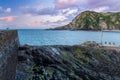 Ilfracombe Harbour. Calm sea. Evening Royalty Free Stock Photo