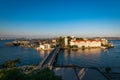 Ilha das Cobras Island in Guanabara Bay Royalty Free Stock Photo