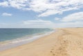 Ilha Deserta in Faro in Algarve Portugal Royalty Free Stock Photo