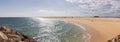 Ilha Deserta in Faro in Algarve Portugal Royalty Free Stock Photo