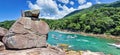 Ilha Grande, Brazil - Jan 27, 2024: Beach Caxadaco at island Ilha Grande, Rio de Janeiro, Brazil