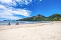 Ilha Grande, Brazil - Jan 29, 2024: Dois Rios beach on Ilha Grande, Angra dos Reis, Rio de Janeiro, Brazil Royalty Free Stock Photo