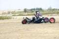 Ricardo Costa on a Kitebuggy