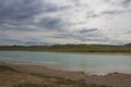 Ili River, Kazakhstan. Steppe spring Royalty Free Stock Photo