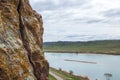 Ili River, Kazakhstan. Steppe spring Royalty Free Stock Photo